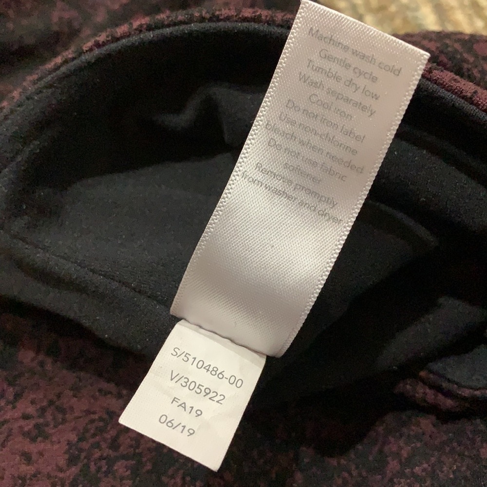 Athleta Red and Black Leggings - Picture 8 of 12